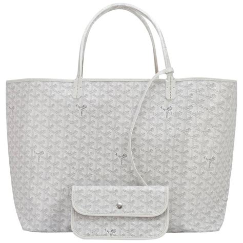 goyard white handbag|maison goyard tote bags.